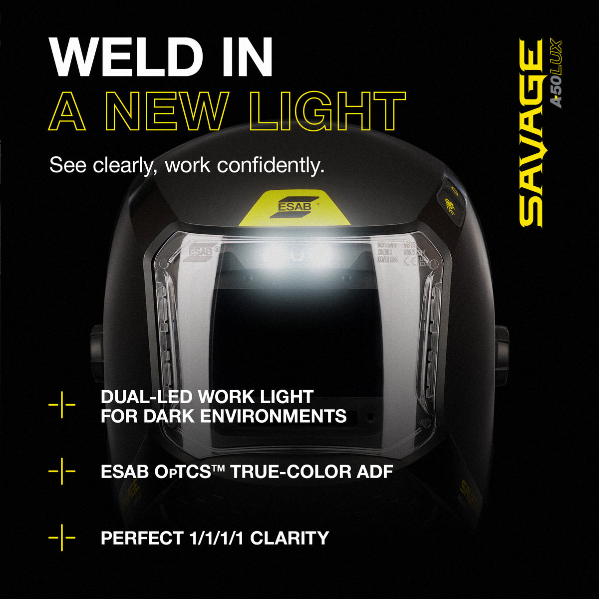 ESAB Savage A50 LUX Welding Helmet