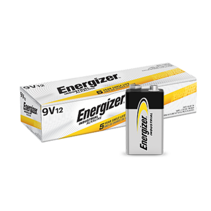 Energizer Industrial® Alkaline 9V Batteries