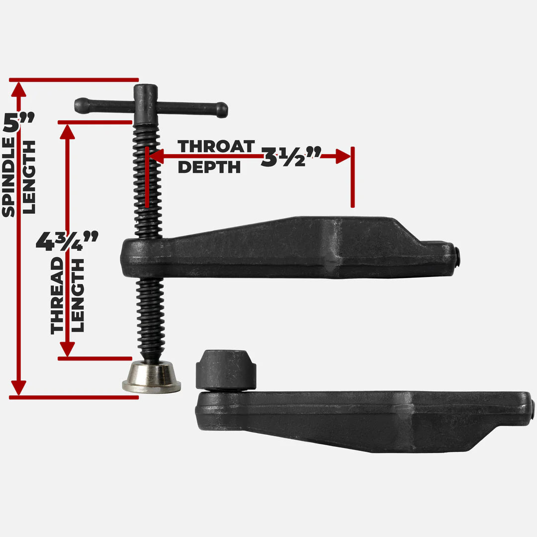 Fireball Tool Mini Maximus Bar & Dog Clamp Kit
