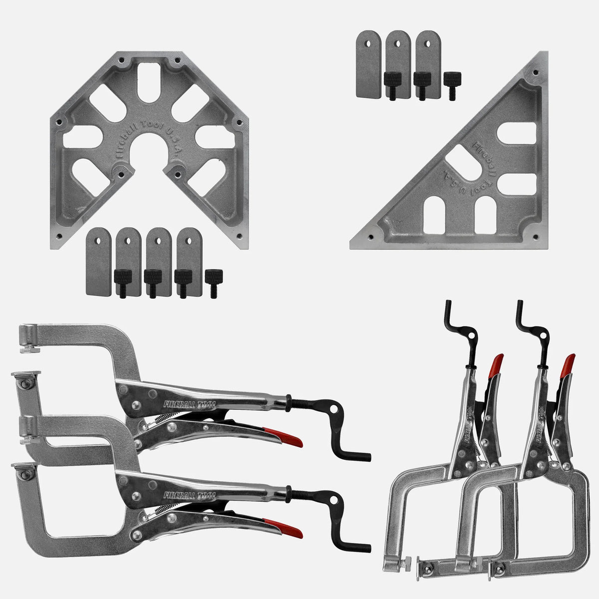 Fireball Tool Square / Mantis Pack (6pc) - Aluminum