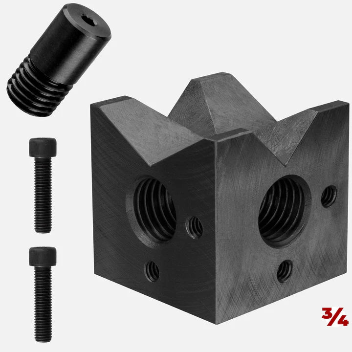 Fireball Tool V Block, (2" x 2") EBR - 3/4" System