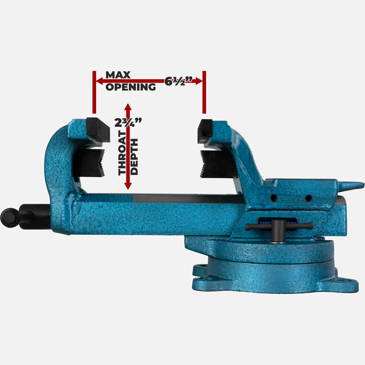 Fireball Tool 5” Jaw Forged Bench Vise