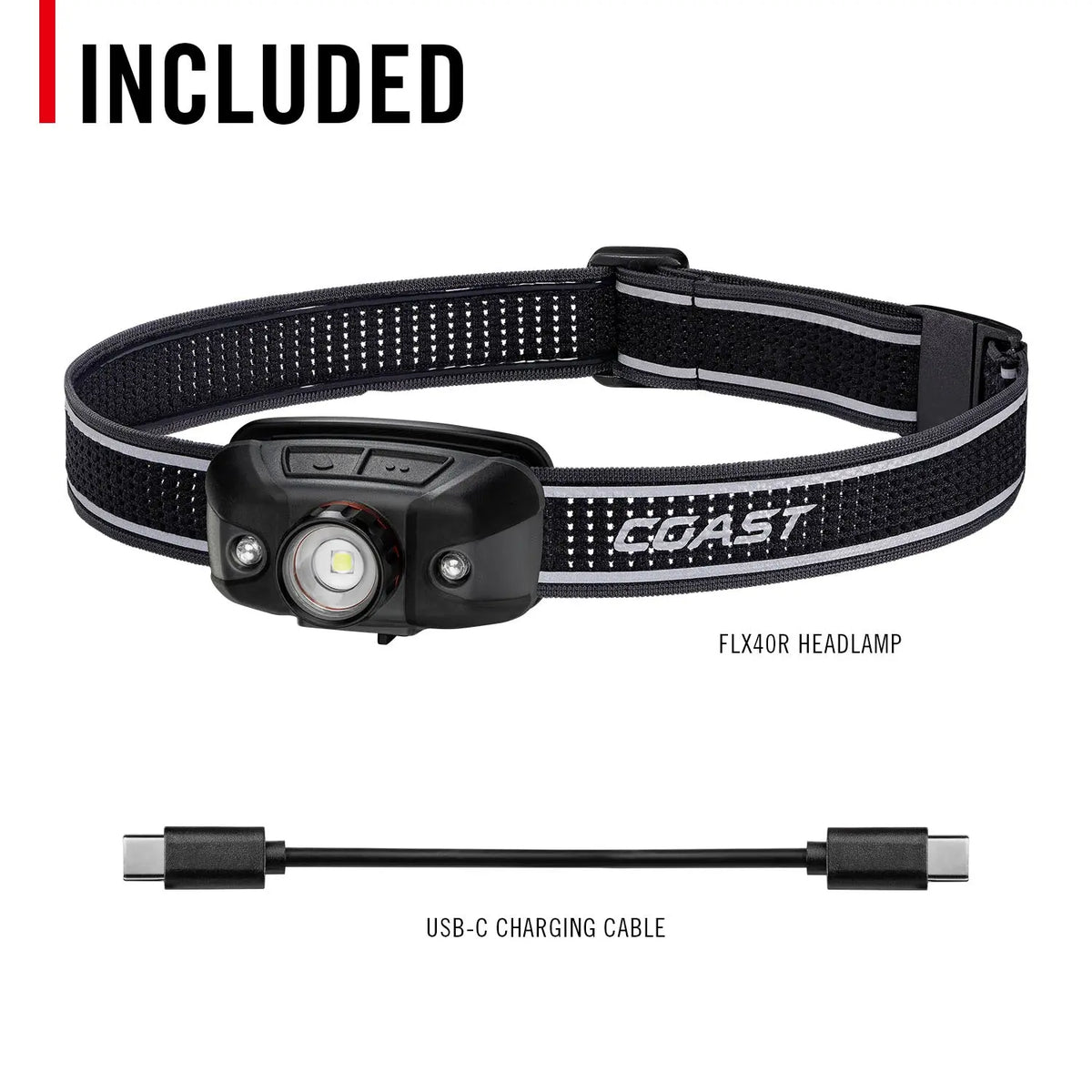 Coast FLX40R 800 Lumen Rechargeable Headlamp