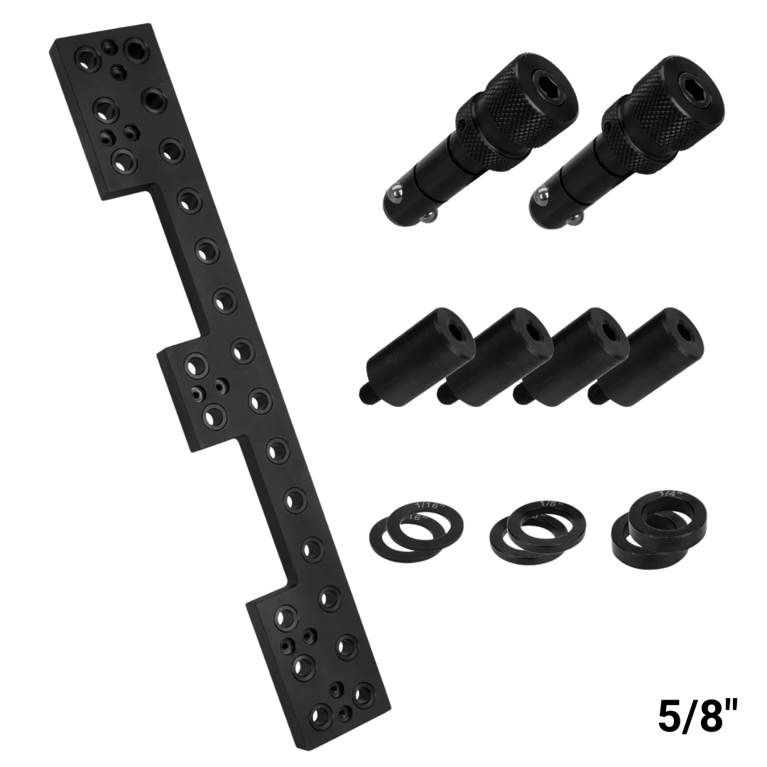 Fireball Table Drill Template - 5/8" System