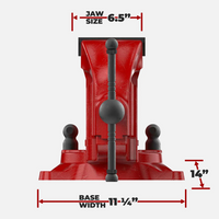 Fireball Tool 6.5" Hardtail Vise 2