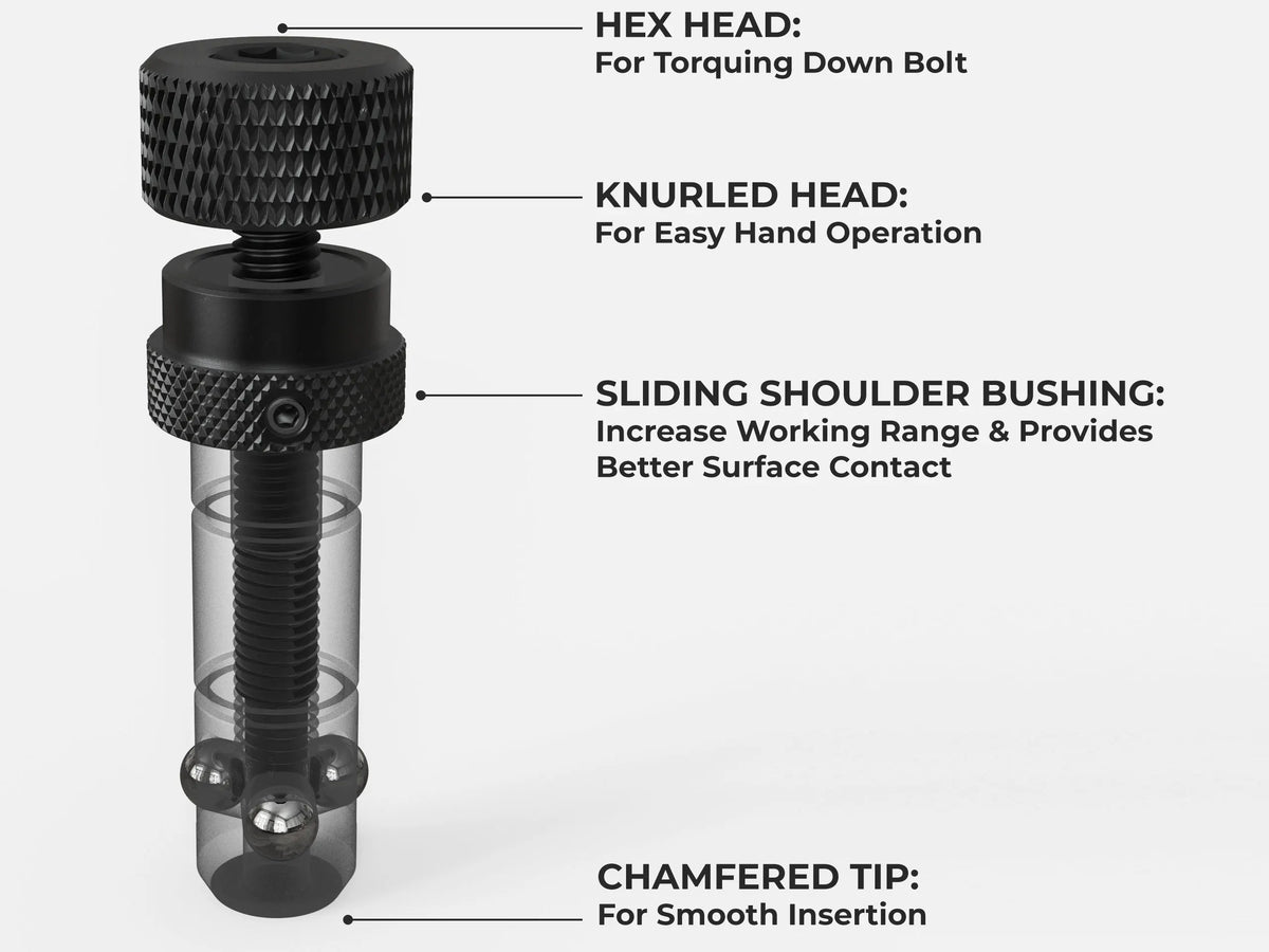 Fireball Tool Tacking Bolt, Standard Length - 3/4" System (4 Pack)