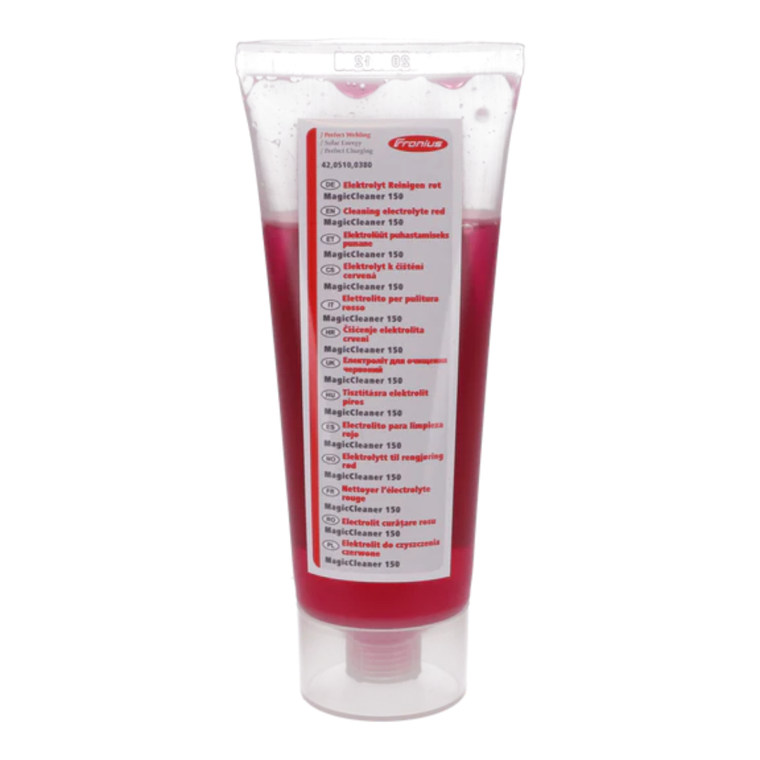 Fronius Red Cleaning/Polishing Electrolyte, 6-Pack of 100ml