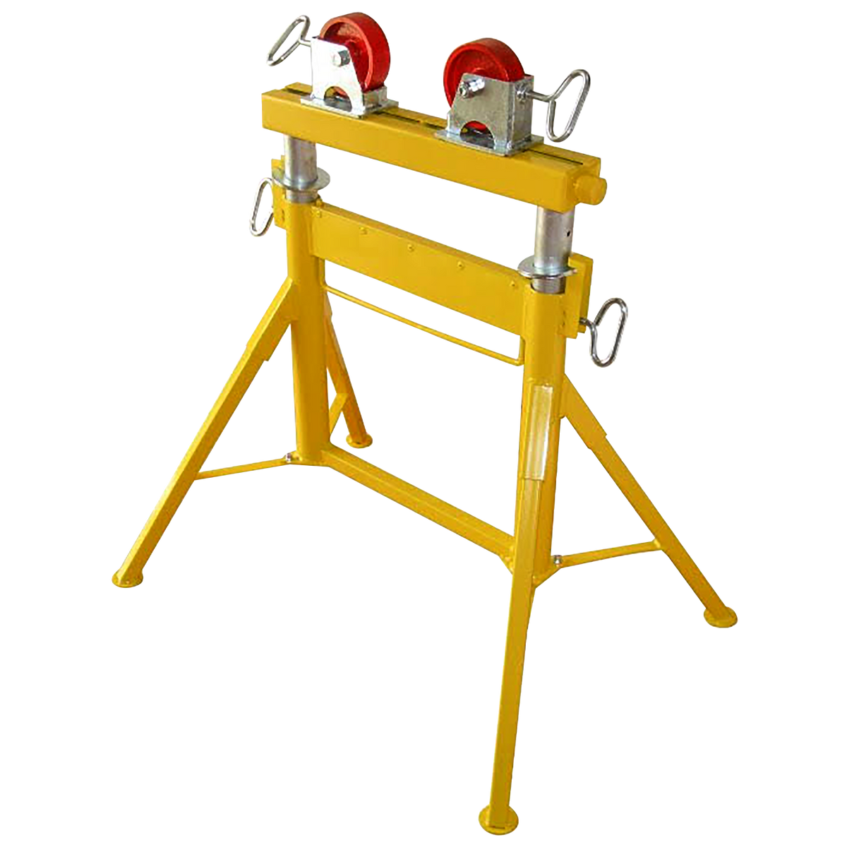 Grip Star GS780441 Height Adjustable Roller Jack w/ Steel Wheels