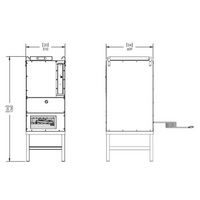 Gullco 200 lb. Holding Oven – Model GOV 200 FD