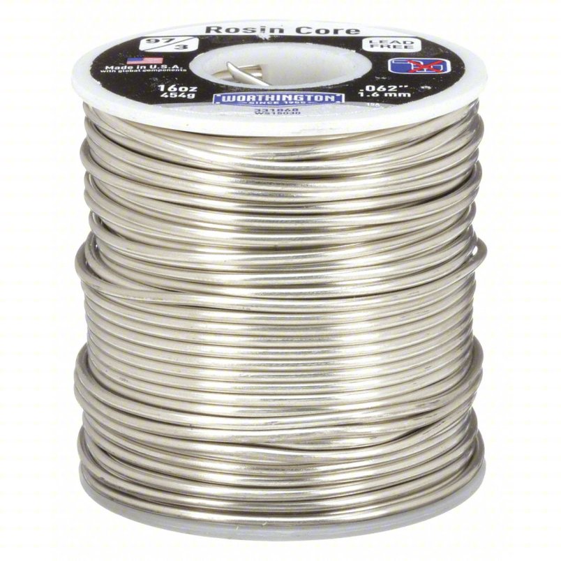 Harris 97/3 Rosin Core Lead Free Solder