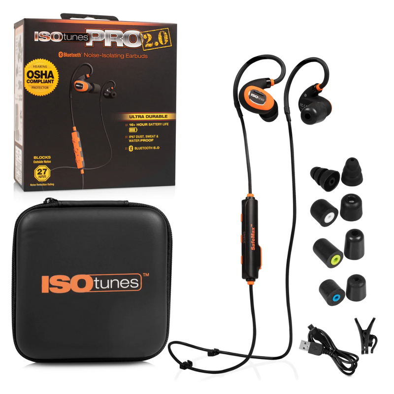 ISOTUNES PRO 2.0 Noise Isolating Bluetooth Earbuds - IT-21