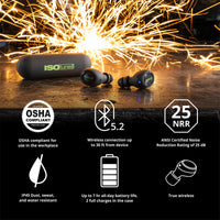 ISOTUNES FREE 2.0 True Wireless Noise Isolating Bluetooth Earbuds