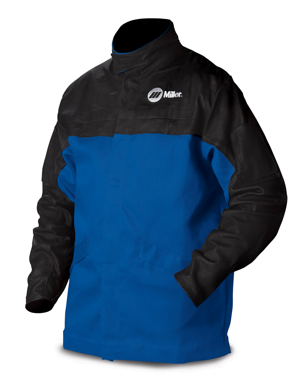 Miller Combo Welding Jacket with Leather Sleeves