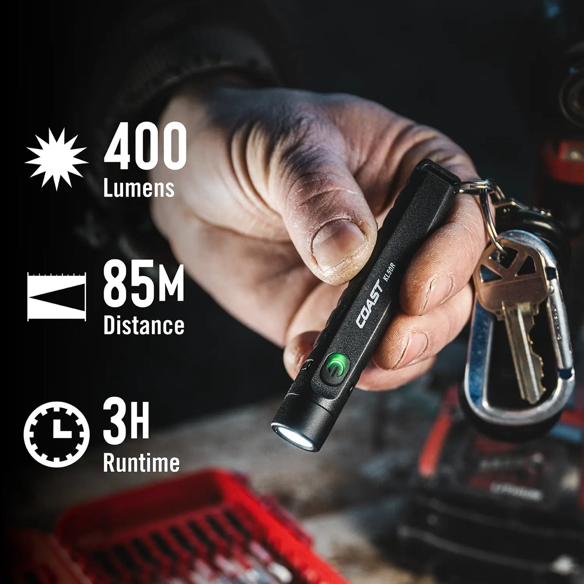 Coast KL50R 300 Lumen Rechargeable Inspection Light