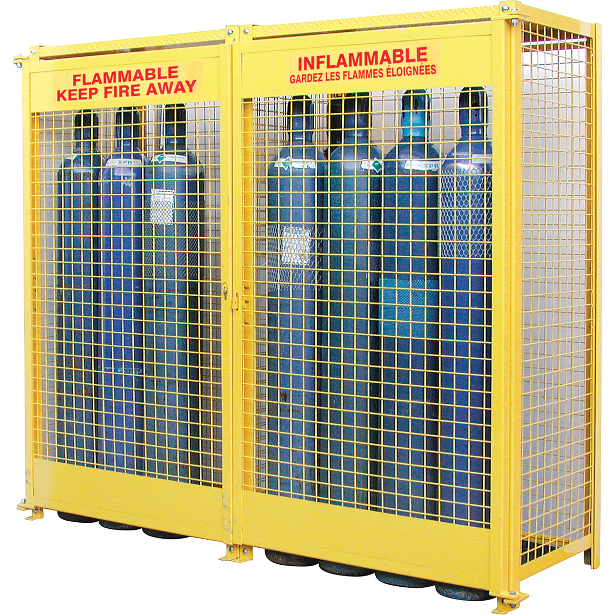 Kleton Gas Cylinder Cabinets, 20 Cylinder Capacity