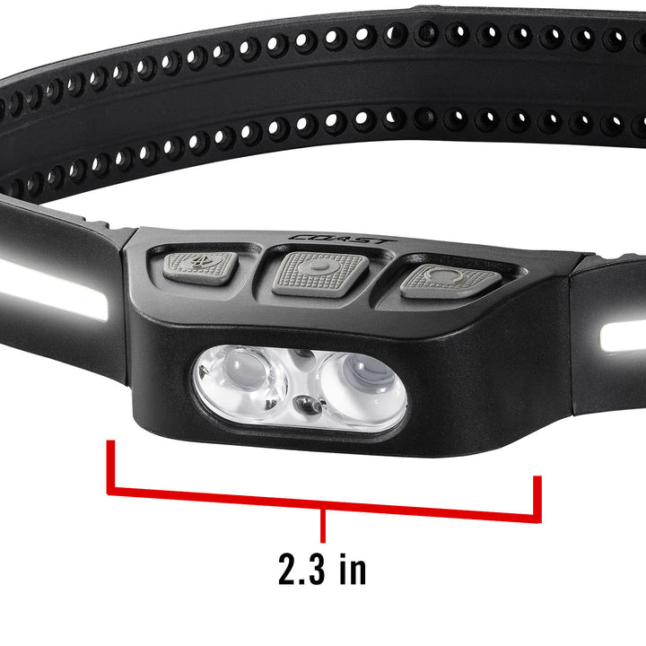 Coast LHS500R Headlamp w/ 360 Degree LED Strip