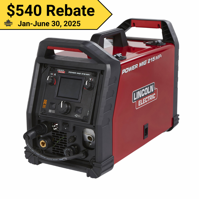 Lincoln Power MIG® 215 MPI ™ MATINE DE SELDING MULTI-Process