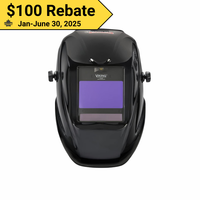 Lincoln Electric Viking 2450 ADV Black Welding Helmet - Black