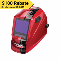 Lincoln Viking 3350 Code Red Welding Helmet