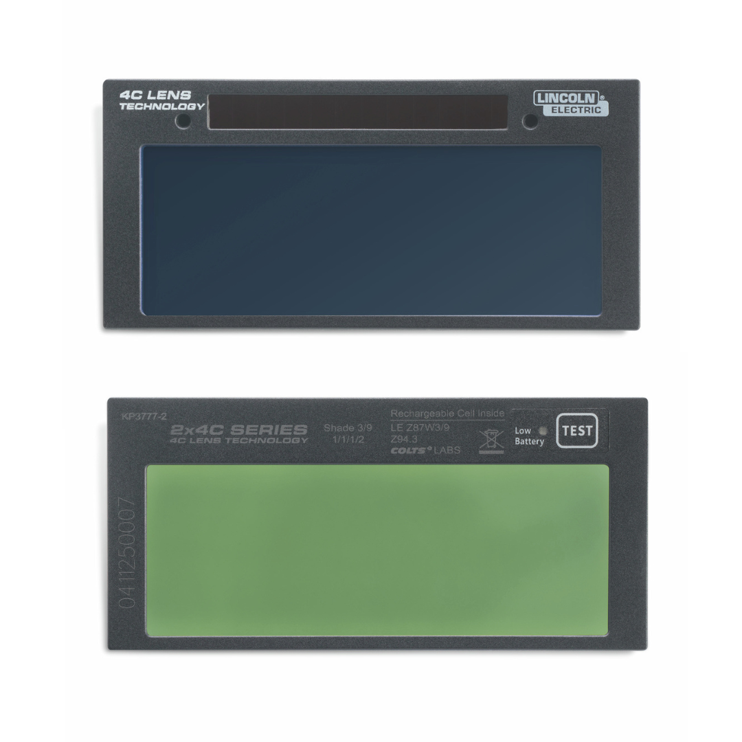 Lincoln Electric 4c 2x4 Auto-Darkening Welding Lens (Fixed Shade)