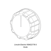 Lincoln Electric 9SM22778-3, Knob