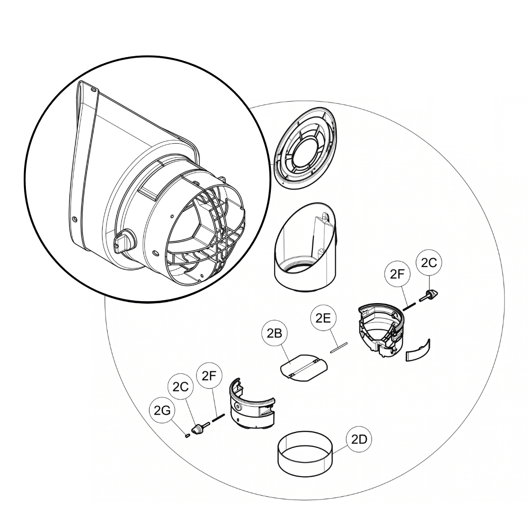 Lincoln Electric 9SM27568 - RotaHood Assembly