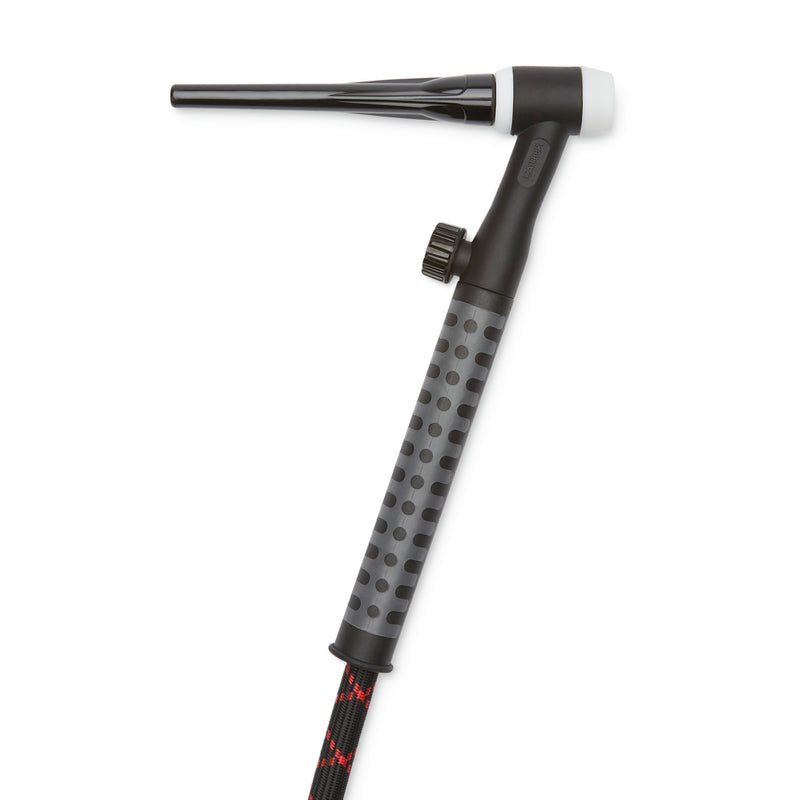 Lincoln Electric Caliber 17V Series Valved TIG Torch, Flexible Head, 12.5 ft (3.8 m) K4841-17FV-1