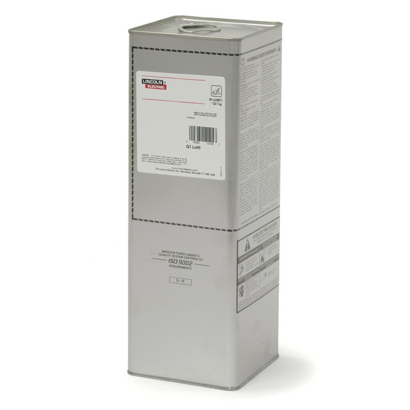 50 lb Can Lincoln Electric Excalibur 7018-A1 MR Stick Electrodes (E7018-A1 H4R)