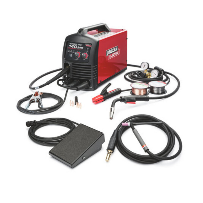 Lincoln Electric POWER MIG® 140 MP® Multi-Process Welder TIG One-Pak