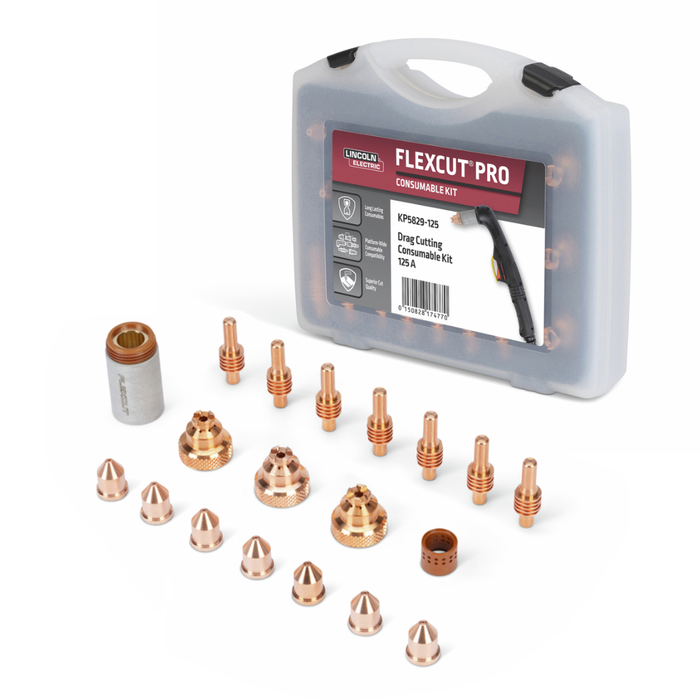Lincoln Electric KP5829-125, 125 Amp FlexCut Drag Cutting Kit