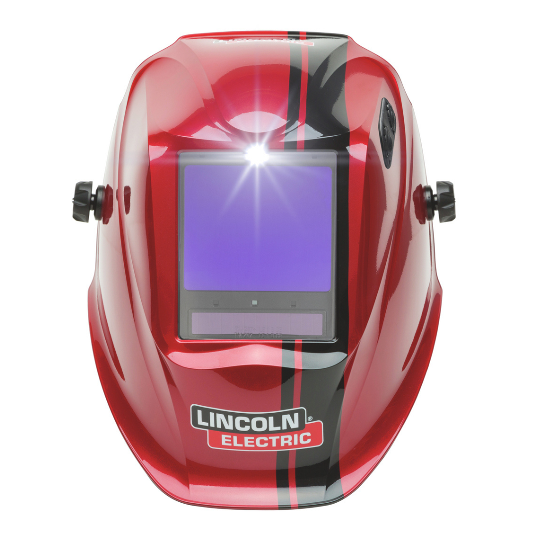 Lincoln Viking 3350 ADV Code Red Welding Helmet