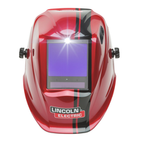 Lincoln Viking 3350 ADV Code Red Welding Helmet