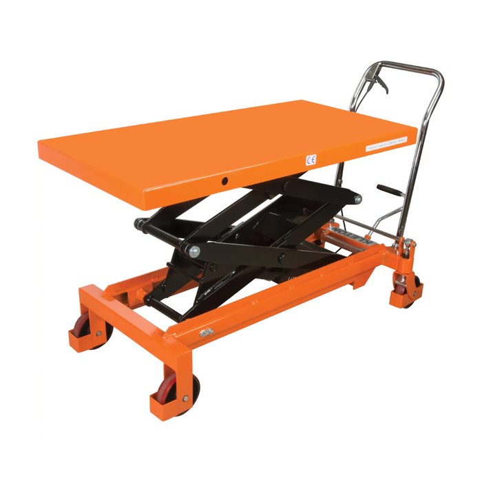 Hydraulic Scissor Lift Table, 48" L x 24" W, Steel, 1540 lbs. Capacity