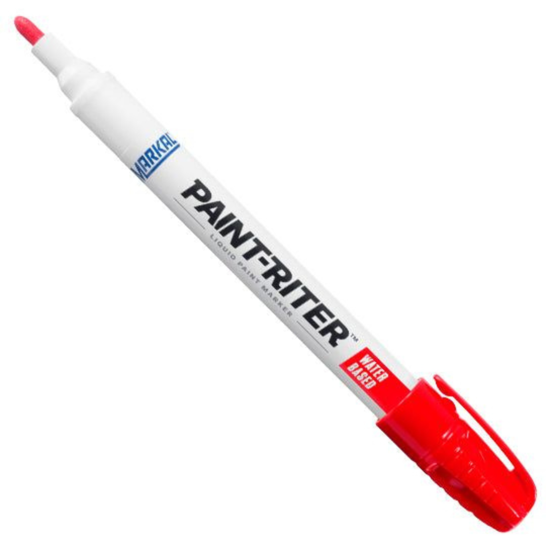 Markal Paint-Riter Water-Based Liquid Paint Marker - Red