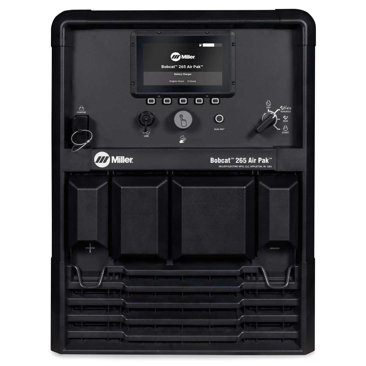 Miller Bobcat 265 Air Pak w/Battery Charge/Crank Assist - 907876