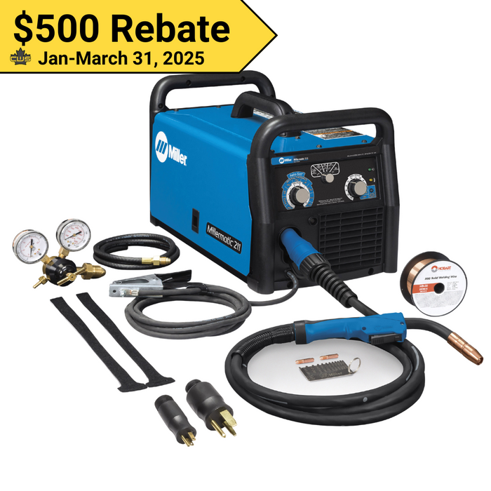 Miller Millermatic® 211 MIG Welder w/ Advanced Auto-Set