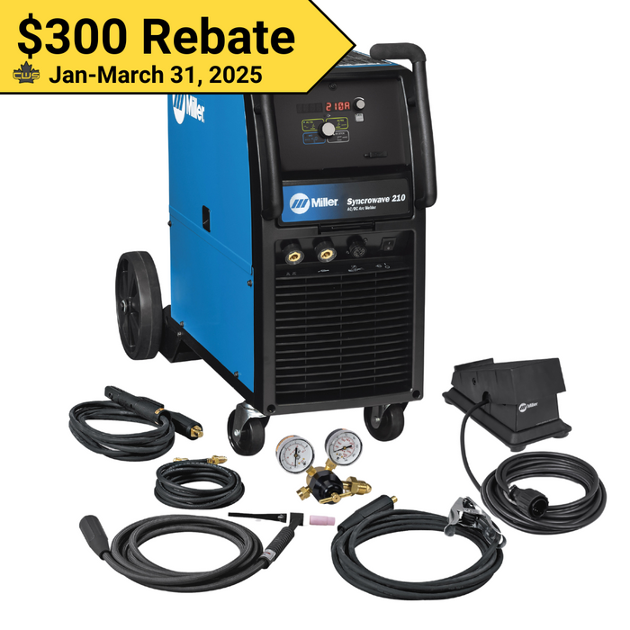 Miller Syncrowave 210 TIG Package - 907596
