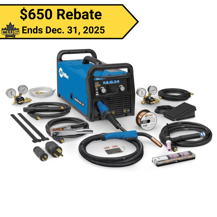 Miller Multimatic® 215 Multiprocess Welder with TIG Kit - 951674