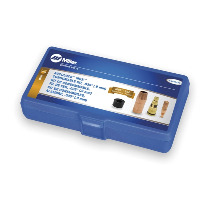 Miller 1880276, Acculock MDX-250 Standard Consumable Kit, 0.035"