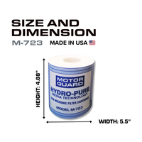 M-723 Replacement Filter Element for Motor Guard M-26 Filter (4/Pack)