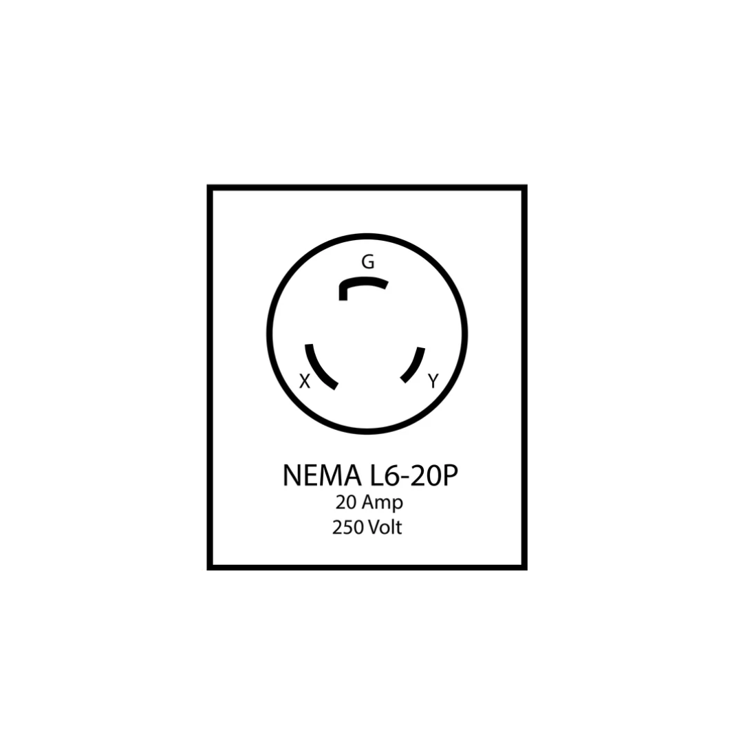 NEMA L6-20P 