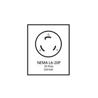 NEMA L6-20P 