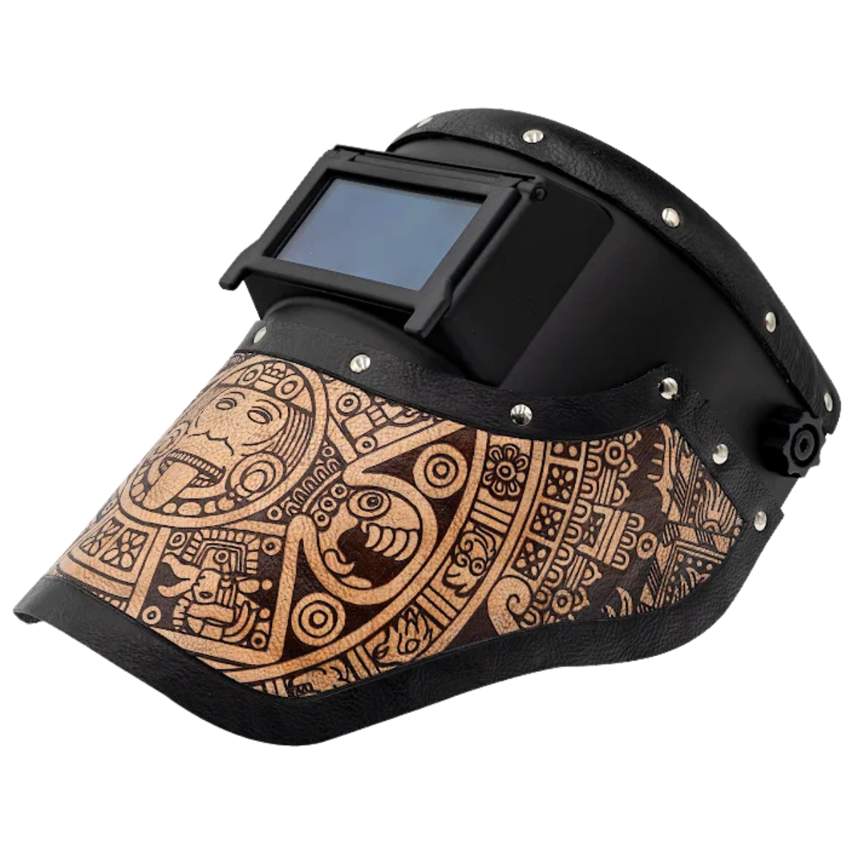 Outlaw Leather Slimeline Black Natural Aztec