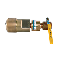 Oxylance 600 Series Brass Burning Bar Holder with Valve (OXY662FG-B)