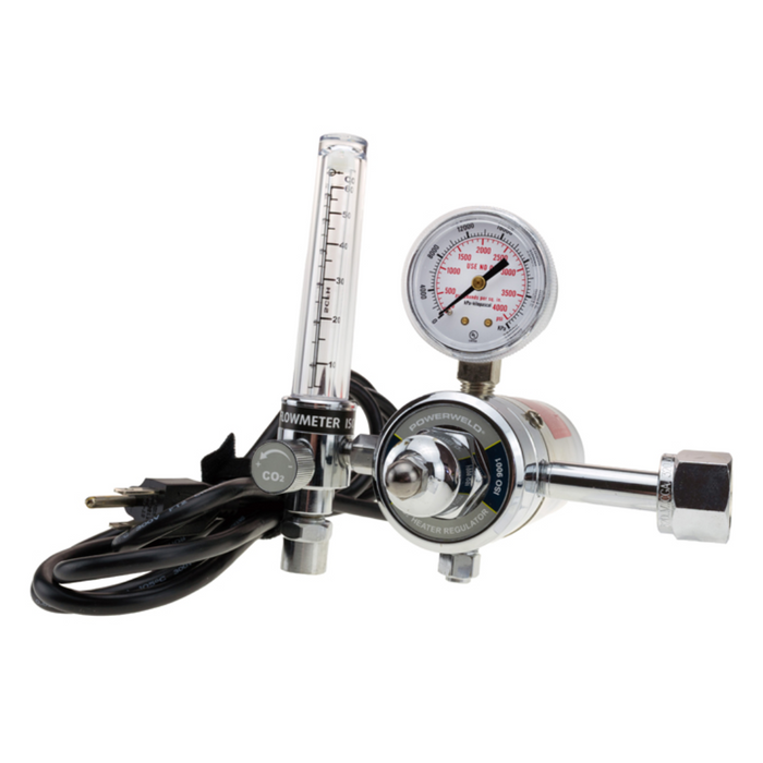 Co2 Flowmeter Regulator w/ Electric Heating