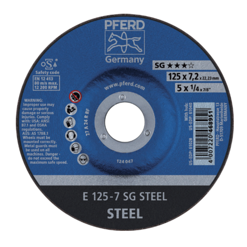 Pferd Grinding Wheels SG STEEL