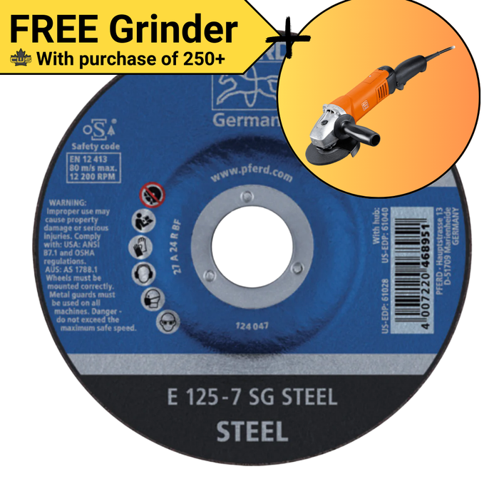 Pferd Grinding Wheels SG STEEL