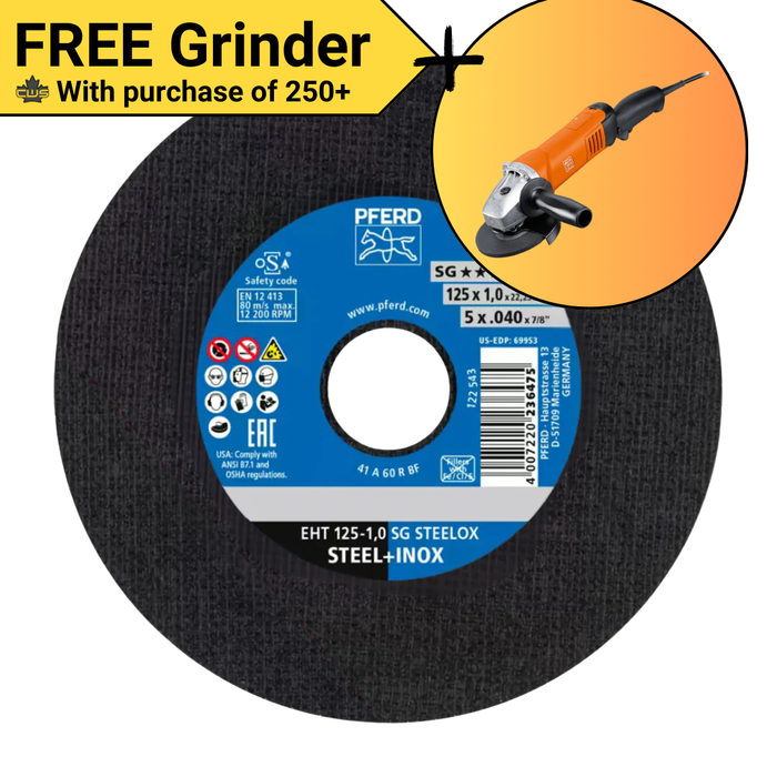 Pferd Performance Line SG STEEL/STAINLESS STEEL Cutting Disc