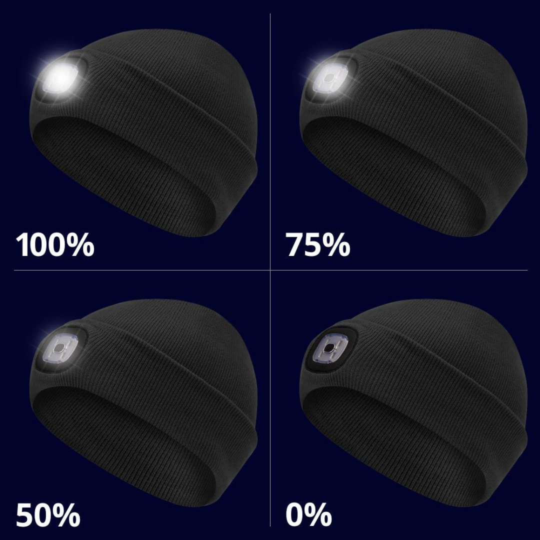 Pioneer Knit Toque with LED Headlight