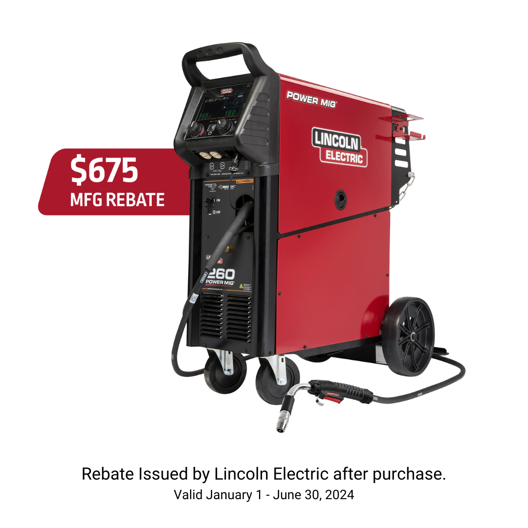 Lincoln Power MIG 260 MIG Welding Machine Canada Welding Supply